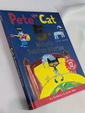 Harper Pete the Cat 5-Minute Bedtime Stories - Blue, Yellow, Red